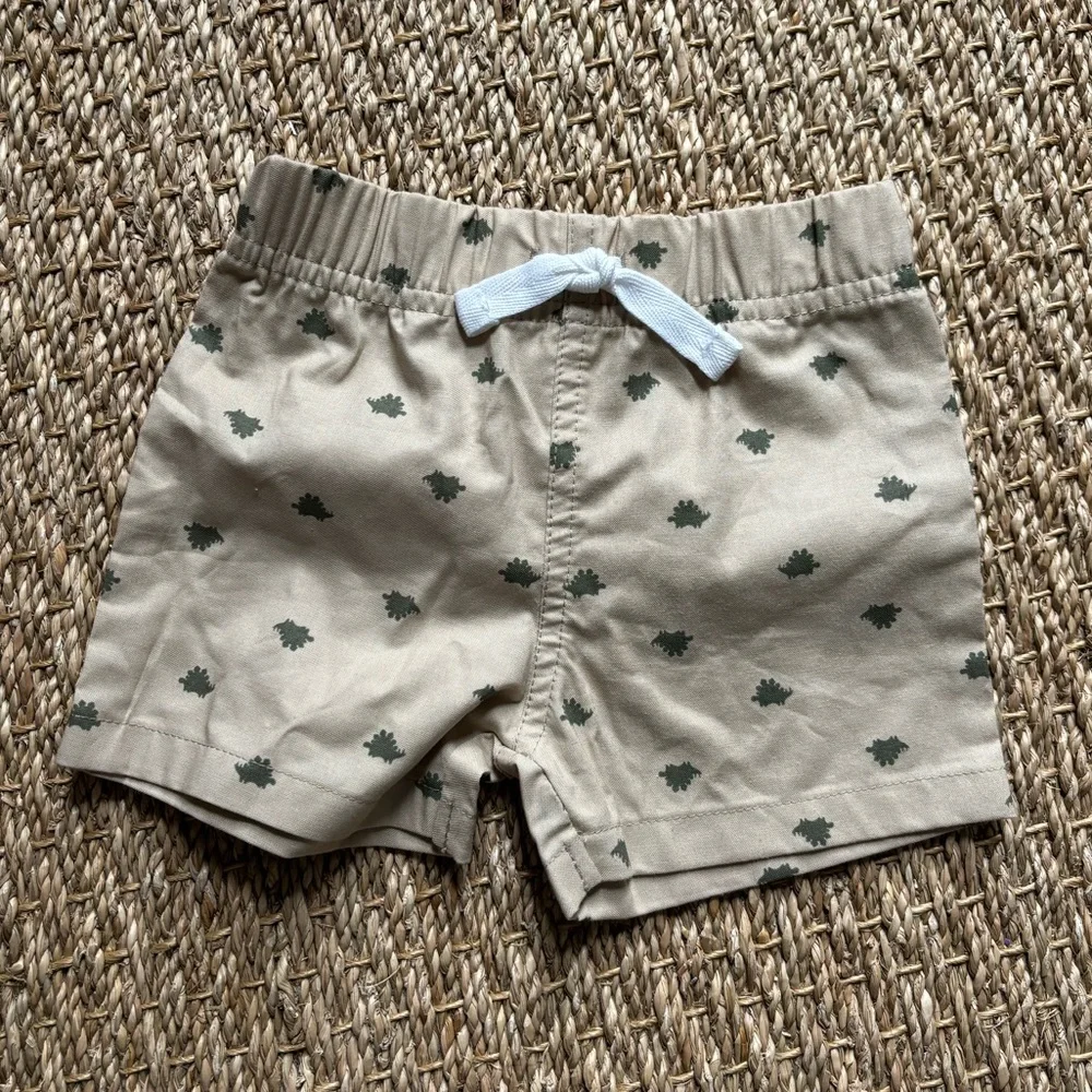 Carter’s Khaki Dinosaur Shorts